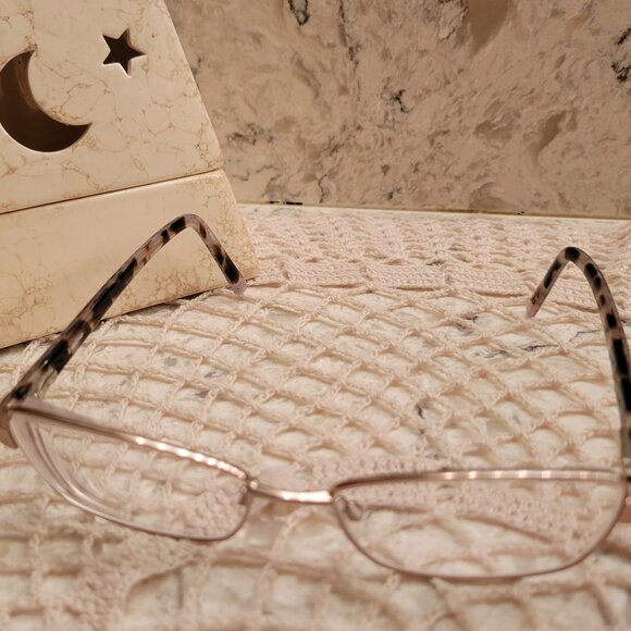 BEBE Y2K EYEGLASSES FRAMES BB5165 770 TOUGH COOKIE ROSE GOLD TORTOISE 51-17-140 - Picture 1 of 13